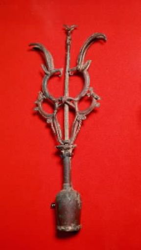 Lorestan. Idolo in bronzo del sec. IX a. C. (Teheran, Collezione Foroughi).De Agostini Picture Library/C. Bevilacqua