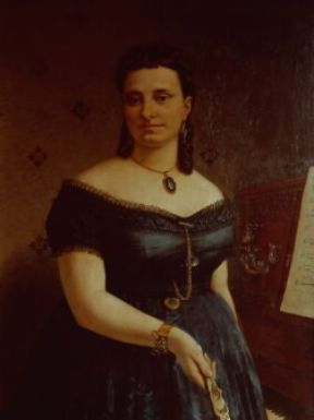 Marietta Alboni in un ritratto anonimo (Milano, Museo Teatrale alla Scala).Milano, Museo Teatrale alla Scala