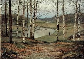 Efim Efimovic Volkov. Ottobre (Mosca, Galleria Tretjakov).De Agostini Picture Library