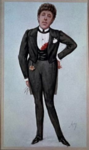 Oscar Wilde. Lo scrittore in una caricatura di Ape apparsa su Vanity Fair nel 1884 (Londra, National Portrait Gallery).De Agostini Picture Library