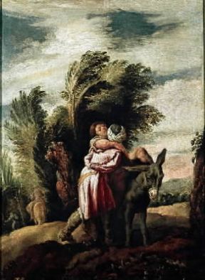 Domenico Fetti. Il buon samaritano (Venezia, Gallerie dell'Accademia).De Agostini Picture Library/G. Dagli Orti