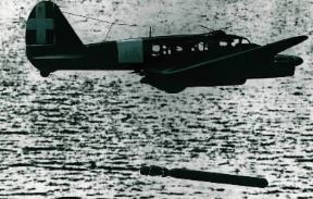 Aerosilurante italiano, il monoplano bimotore CA 314.De Agostini Picture Library