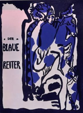Almanacco. Copertina dell'almanacco pubblicato dal movimento artistico Der Blaue Reiter.De Agostini Picture Library