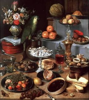 Georg Flegel. Natura morta (Monaco, Alte Pinakothek).De Agostini Picture Library/G. Dagli Orti