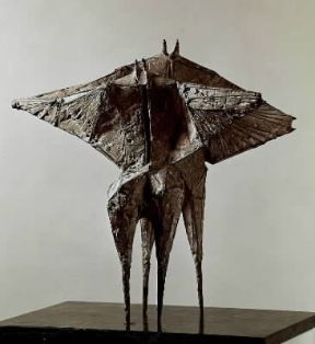 Lynn Chadwick. Figure alate (Venezia, Museo d'Arte Moderna-Ca' Pesaro).Venezia, Museo d'Arte Moderna-Ca' Pesaro