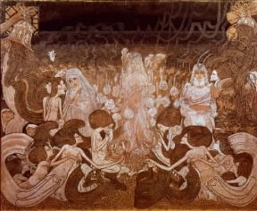 Art Nouveau. Le tre spose di J.T. Toorop (Otterlo, KrÃ¶ller-MÃ¼ller Museum).De Agostini Picture Library