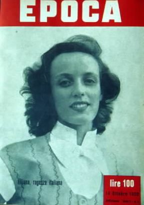 Epoca. La copertina del primo numero.De Agostini Picture Library