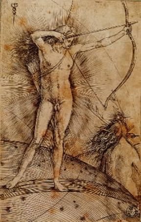 Iacopo de'Barbari . L'Apollo saettante (Firenze, Uffizi).De Agostini Picture Library