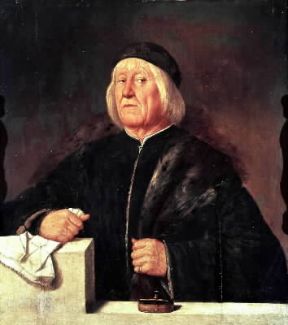 Teofilo Folengo in un ritratto del Romanino (Firenze, Uffizi).Firenze, Uffizi