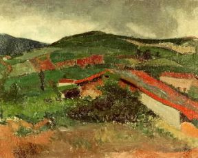 Jean Puy. Paesaggio di Saint-Alban-les-Eaux (Parigi, MusÃ©e National d'Art Moderne).Parigi, MusÃ©e National d'Art Moderne