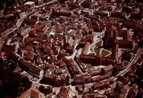 Abbazia. Veduta dell'abbazia di San Gallo, in Svizzera.De Agostini Picture Library
