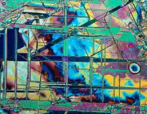 Anilina. Cristallo di cloridrato di anilina visto al microscopio.De Agostini Picture Library/E. Giovenzana