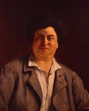 Alexandre Dumas (padre) in un ritratto del sec. XIX (Versailles, Museo).De Agostini Picture Library/J. -E. Bulloz