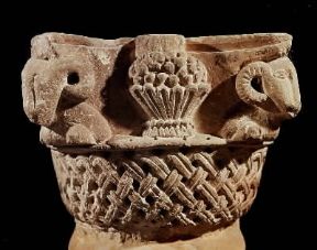 Copti. Capitello del sec. IV (Il Cairo, Museo Copto).De Agostini Picture Library
