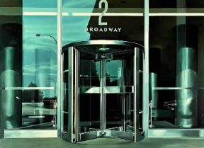 Iperrealismo . 2 Broadway di R. Estes (1969; Aachen, Collezione P. Ludwig). Aachen, Collezione P. Ludwig