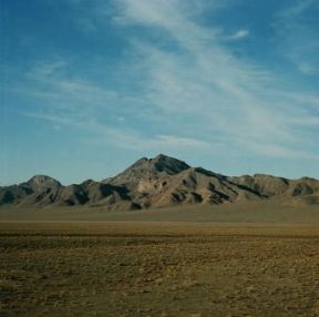 Iran . Altopiano nei pressi di Esfahan.De Agostini Picture Library/N. Cirani