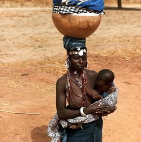 Negroidi. Tipo fisico Sudanese.De Agostini Picture Library / N. Cirani