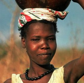 Negroidi. Tipo fisico Bantu.De Agostini Picture Library / N. Cirani