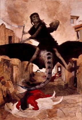 Arnold BÃ¶cklin. La peste (Basilea, Ã–ffentliche Kunstsammlung). De Agostini Picture Library