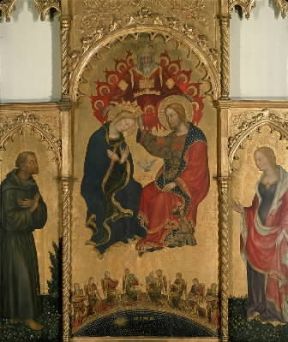 Gentile da Fabriano. Particolare del Polittico di Valle Romita (Milano, Pinacoteca di Brera).De Agostini Picture Library/M. Carrieri