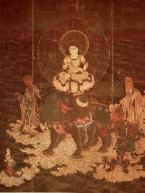 Kamakura . Dipinto su seta del sec. XIV (Kyoto, Kodai-ji).De Agostini Picture Library