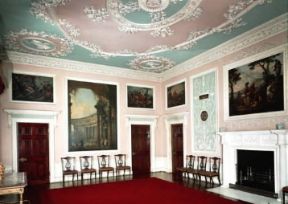 Robert Adam. Sala da pranzo, 1765 (Londra, Osterley House).De Agostini Picture Library