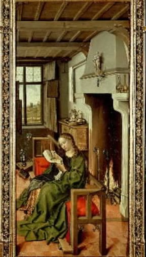 Robert Campin. Santa Barbara (Madrid, Prado).De Agostini Picture Library
