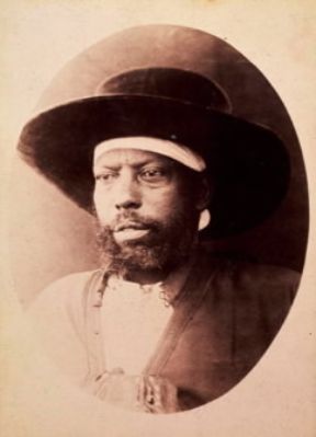 Menelik in una foto d'epoca (Roma, Museo del Risorgimento).De Agostini Picture Library/V. Pirozzi