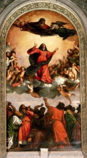 Vecellio Tiziano. Assunta (Venezia, Santa Maria dei Frari).De Agostini Picture Library/A. Dagli Orti