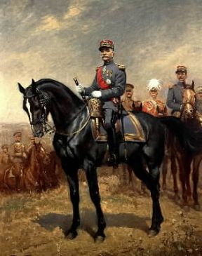 Ferdinand Foch in un quadro del sec. XX (Parigi, MusÃ©e de l'ArmÃ©e).De Agostini Picture Library/M. Seemuller