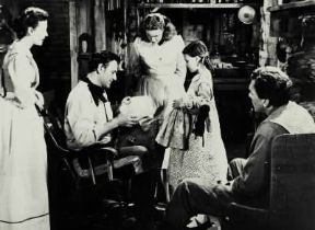 John Ford. John Wayne in Sentieri Selvaggi (1956).De Agostini Picture Library