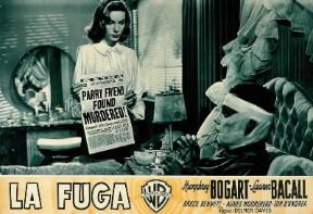 Lauren Bacall con Humphrey Bogart.De Agostini Picture Library