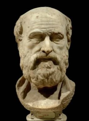 Lisia. Busto dell'oratore greco conservato nel Museo Archeologico Nazionale di Napoli.De Agostini Picture Library/A. Dagli Orti