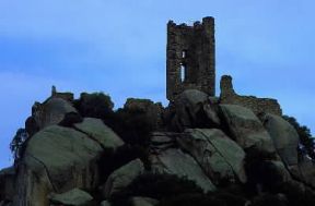 Olbia . I resti del castello Pedres.De Agostini Picture Library/A. De Gregorio