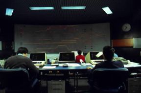 Cabina di manovra e di blocco nella Stazione Centrale di Milano.De Agostini Picture Library/C. Pozzoni