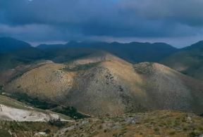 Appennino. Veduta del Gran Sasso.De Agostini Picture Library/M. Pedone