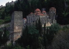 Grecia. Chiesa bizantina a MistrÃ .De Agostini Picture Library / C. Rives