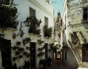 Cordova. Una via del nucleo antico della cittÃ .De Agostini Picture Library / G. Nimatallah