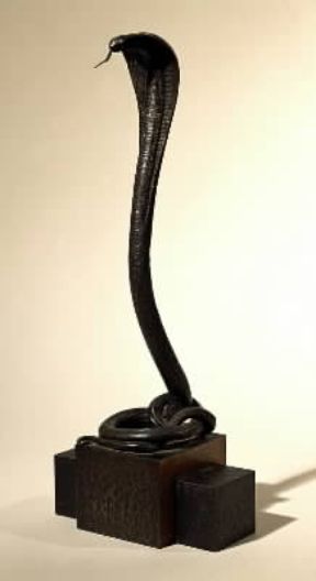 Ferro. Cobra in ferro forgiato di Art DÃ©co.De Agostini Picture Library/G. Dagli Orti