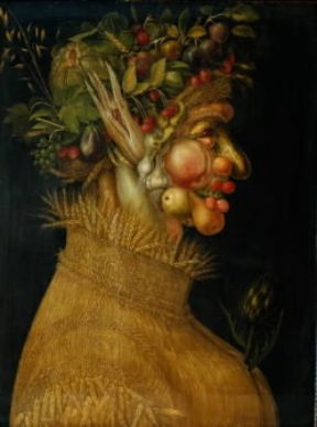 Giuseppe Arcimboldi. Allegoria dell'Estate, del 1563 ( Vienna, Kunsthistorisches Museum).De Agostini Picture Library/G. Nimatallah