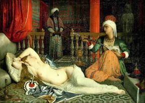 Jean-Auguste-Dominique Ingres . Odalisca con la schiava (1839; Cambridge, Massachusetts, Fogg Art Museum).De Agostini Picture Library