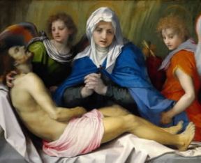 Andrea del Sarto. PietÃ  (Vienna, Kunsthistorisches Museum).De Agostini Picture Library/G. Nimmatallah