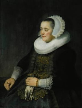 Barocco. Ritratto di coniuge di Rembrandt (Vienna, Kunsthistorisches Museum).De Agostini Picture Library / G. Nimatallah