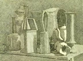 Disegno . Natura morta di G. Morandi (Firenze, Uffizi).De Agostini Picture Library/G. Nimatallah
