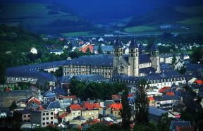Lussemburgo. L'abbazia benedettina di Echternach.De Agostini Picture Library/C. Sappa
