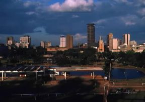 Nairobi. Veduta della cittÃ .De Agostini Picture Library / C. Sappa