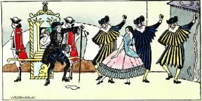 Manuel de Falla. Bozzetto realizzato per la rappresentazione londinese del 1919 di El sombrero de tre picos.De Agostini Picture Library