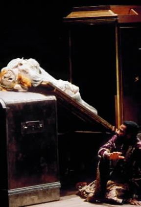 Il Mercante di Venezia. La rappresentazione della ComÃ©die-FranÃ§aise a Parigi nel 1987.De Agostini Picture Library