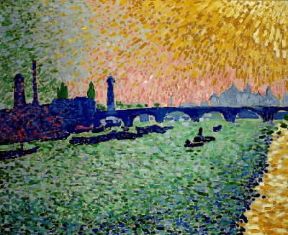 AndrÃ© Derain . Il ponte di Waterloo (1906; Lugano, Collezione Thyssen Bornemisza). De Agostini Picture Library/G. Nimatallah