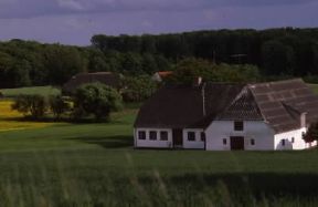 Danimarca . Veduta di una Fattoria nell'isola di Fionia.De Agostini Picture Library/B. Annebicque